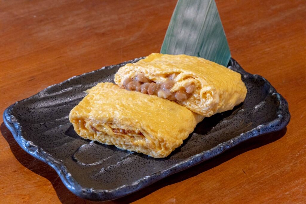 ネバネバ納豆だし巻き